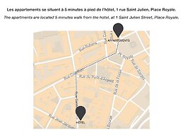 Appartements Place Royale - Maisons du Monde Hôtel & Suites