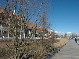 Beautiful Houseboat in the Harbour of Volendam Near Centre