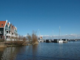 Beautiful Houseboat in the Harbour of Volendam Near Centre