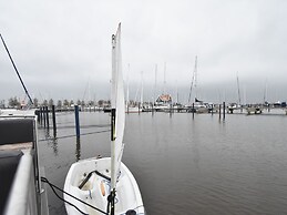 Beautiful Houseboat in the Harbour of Volendam Near Centre