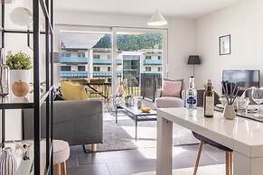 Modern 2 Bedrooms Apartment at Le Bouveret. Self-checkin