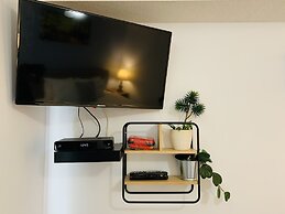 A Small Hotel Room for Mountain Lovers