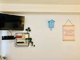 A Small Hotel Room for Mountain Lovers