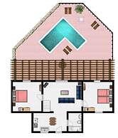 Alexander Large Private Pool Walk to Beach Sea Views A C - 264