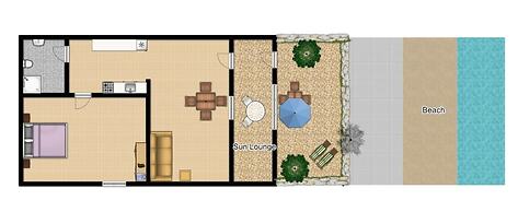 Dinos Walk to Beach Sea Views A C Wifi Car Not Required - 291