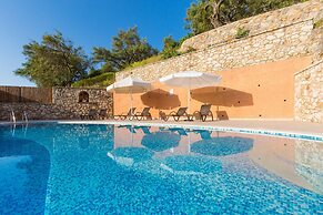 Villa Konstantinos Large Private Pool Walk to Beach Sea Views A C Wifi