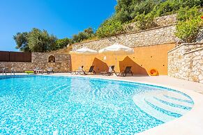 Villa Konstantinos Large Private Pool Walk to Beach Sea Views A C Wifi