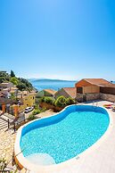 Villa Konstantinos Large Private Pool Walk to Beach Sea Views A C Wifi
