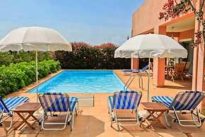 Villa Vali Large Private Pool Walk to Beach Sea Views A C Wifi Car Not
