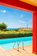 Villa Vali Large Private Pool Walk to Beach Sea Views A C Wifi Car Not