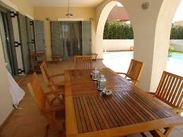 Villa Katerina Large Private Pool Walk to Beach Sea Views A C Wifi Car