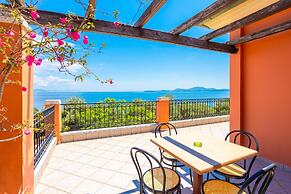 Villa Youla Large Private Pool Walk to Beach Sea Views A C Wifi Car No