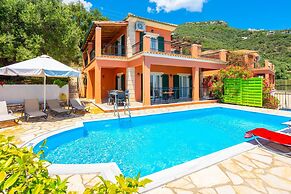 Villa Youla Large Private Pool Walk to Beach Sea Views A C Wifi Car No