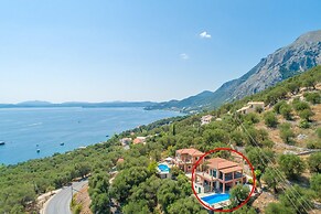 Vasillis Large Private Pool Walk to Beach Sea Views A C Wifi Car Not R