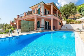 Vasillis Large Private Pool Walk to Beach Sea Views A C Wifi Car Not R