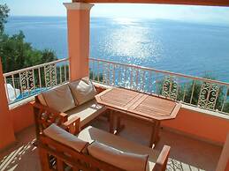 Villa Petros Large Private Pool Walk to Beach Sea Views A C Wifi Car N