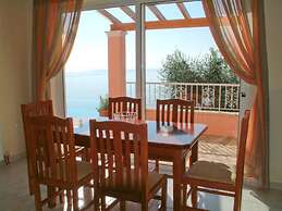 Villa Petros Large Private Pool Walk to Beach Sea Views A C Wifi Car N