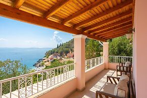 Villa Petros Large Private Pool Walk to Beach Sea Views A C Wifi Car N
