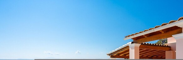 Villa Petros Large Private Pool Walk to Beach Sea Views A C Wifi Car N