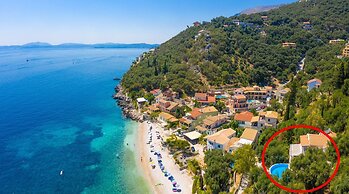 Villa Petros Large Private Pool Walk to Beach Sea Views A C Wifi Car N