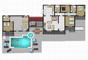 Sofia Large Private Pool Walk to Beach Sea Views A C Wifi Car Not Requ