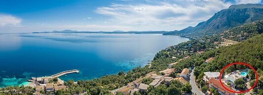 Michalis Large Private Pool Walk to Beach Sea Views A C Wifi Car Not R