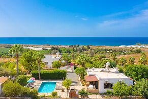 Villa Eleni Large Private Pool Walk to Beach Sea Views A C Wifi Car No