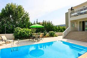 Villa Semeli Large Private Pool Walk to Beach Sea Views A C Wifi Car N