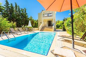 Villa Semeli Large Private Pool Walk to Beach Sea Views A C Wifi Car N