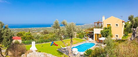 Villa Garifallia Large Private Pool Sea Views A C Wifi - 1892