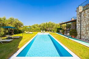 Villa Dimitris Large Private Pool Walk to Beach Sea Views A C Wifi Car