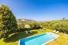 Villa Dimitris Large Private Pool Walk to Beach Sea Views A C Wifi Car