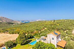 Villa Dimitris Large Private Pool Walk to Beach Sea Views A C Wifi Car