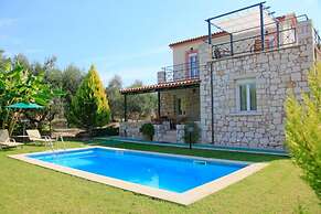 Villa Dimitris Large Private Pool Walk to Beach Sea Views A C Wifi Car