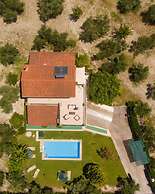 Villa Dimitris Large Private Pool Walk to Beach Sea Views A C Wifi Car