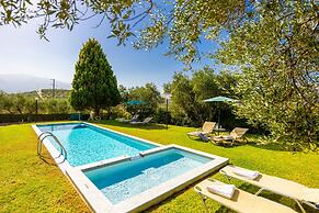 Villa Dimitris Large Private Pool Walk to Beach Sea Views A C Wifi Car