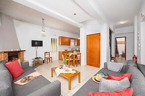 Villa Dimitris Large Private Pool Walk to Beach Sea Views A C Wifi Car