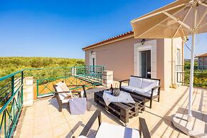 Villa Dimitris Large Private Pool Walk to Beach Sea Views A C Wifi Car