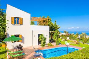 Villa Michalis Large Private Pool Sea Views A C Wifi - 1970