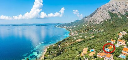 Villa Elia Large Private Pool Walk to Beach Sea Views A C Wifi Car Not