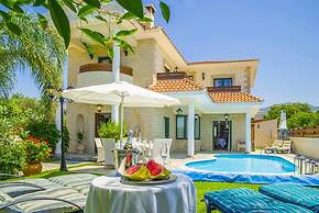 Villa Charianna Large Private Pool Walk to Beach Sea Views A C Wifi Ca