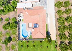 Villa Olivetta Large Private Pool Walk to Beach Sea Views A C Wifi Car