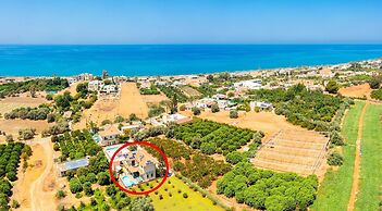 Villa Olivetta Large Private Pool Walk to Beach Sea Views A C Wifi Car
