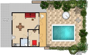 Villa Russa Alekos Large Private Pool Walk to Beach Sea Views Wifi Car