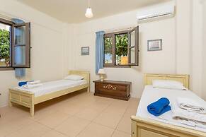 Villa Liakada Large Private Pool Walk to Beach Sea Views A C Wifi Car 