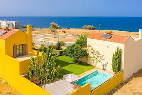 Villa Liakada Large Private Pool Walk to Beach Sea Views A C Wifi Car 