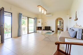 Villa Liakada Large Private Pool Walk to Beach Sea Views A C Wifi Car 