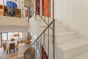 Souda Bay View Large Private Pool Walk to Beach Sea Views A C Wifi - 2