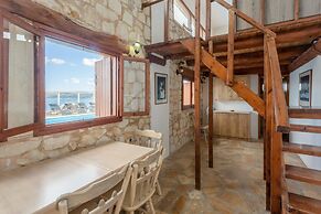 Souda Bay View Large Private Pool Walk to Beach Sea Views A C Wifi - 2