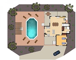 Villa Charoula Thio Large Private Pool A C Wifi - 2141